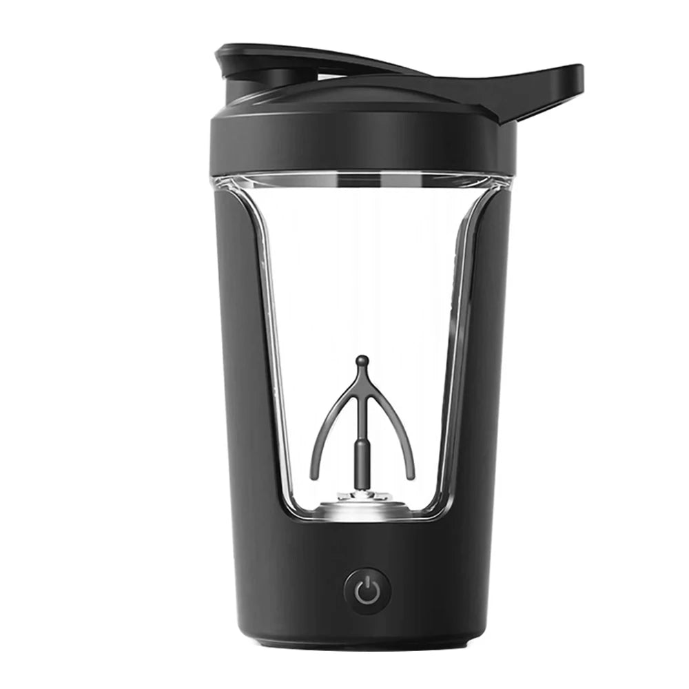 350ML Electric Protein Shaker Bottle – Fully Automatic Vortex Mixer for Smooth Shakes & Beverages